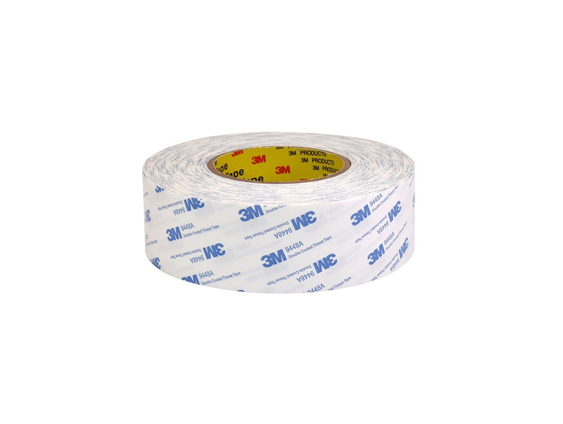 3M9448a白色無(wú)紡布超薄雙面膠帶